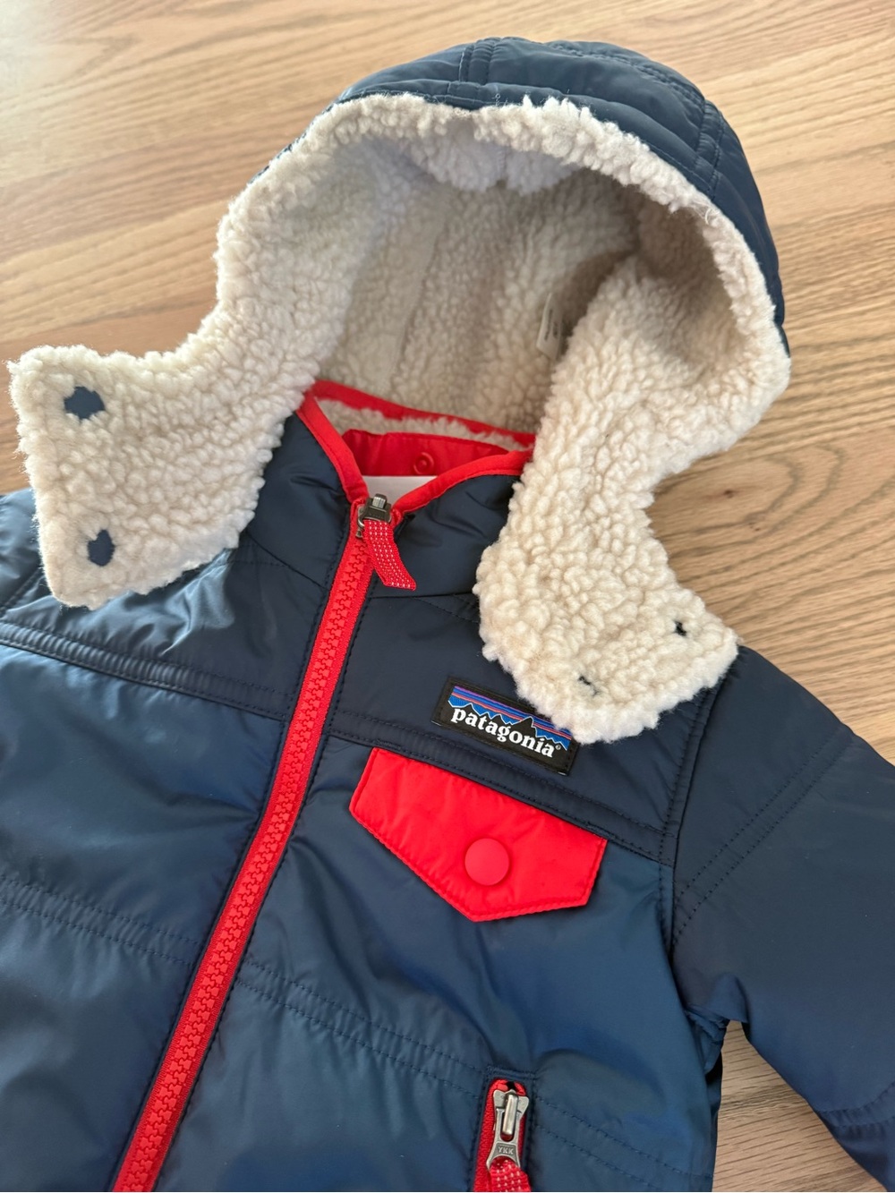 Patagonia Reversible Fleece Jacket | 6-12 Months